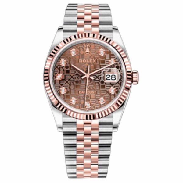 Rolex Datejust 36mm Steel and Everose Gold Rolex Datejust 36mm Steel and Everose Gold
