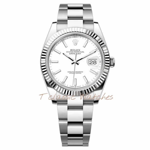 Rolex Datejust 41mm Steel and White Gold Rolex Datejust 41mm Steel and White Gold