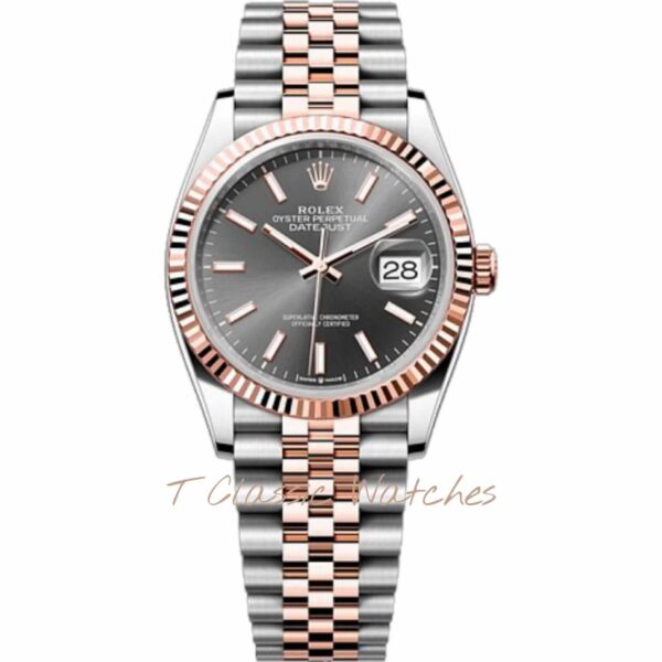 Rolex Datejust 36mm Steel and Everose Gold Rolex Datejust 36mm Steel and Everose Gold