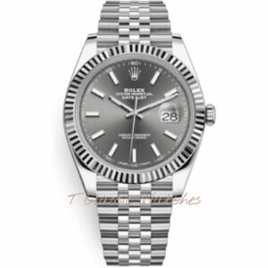 Rolex Datejust 41mm Steel and White Gold