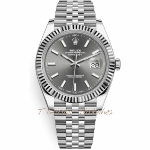 Rolex Datejust 41mm Steel and White Gold