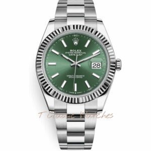 Rolex Datejust 41mm Steel and White Gold