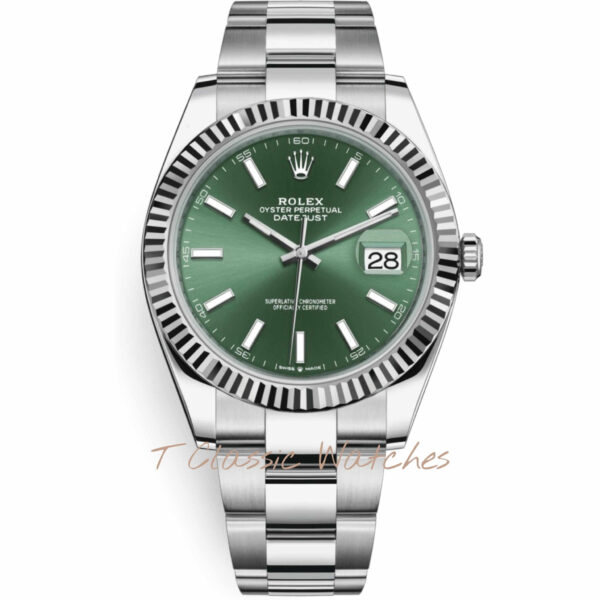 Rolex Datejust 41mm Steel and White Gold
