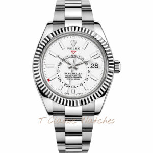 Rolex Sky-Dweller 42mm Steel and White Gold