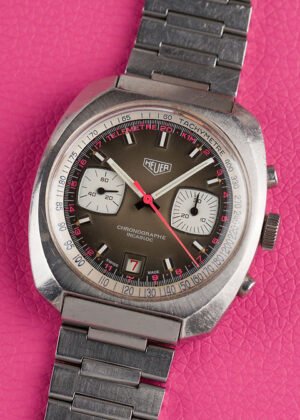 1977 Heuer Ref. 905 'Fume' dial Chronographe Incabloc