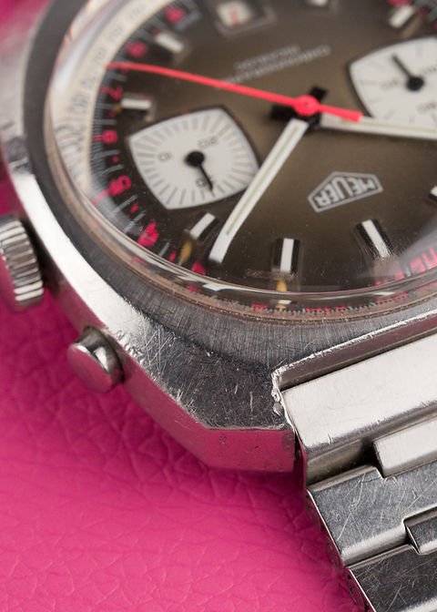 1977 Heuer Ref. 905 'Fume' dial Chronographe Incabloc