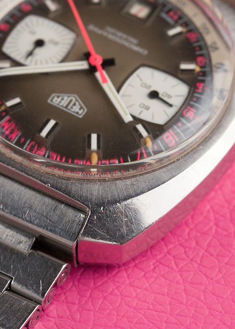 1977 Heuer 'Fume' dial Chronographe Incabloc