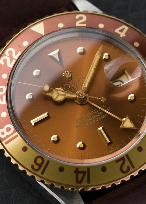 1970 Rolex GMT-Master Ref. 1675 'Root Beer' Unpolished with Glossy 'Nipple' dial