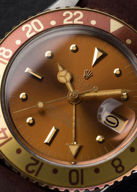 1970 Rolex GMT-Master Ref. 1675 'Root Beer' Unpolished with Glossy 'Nipple' dial