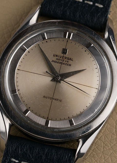 WhatsApp Image 2026-09-28 at 05.15.25 (1) 1955 Universal Genève Polerouter Ref. 20217-3 'Bumper' with Silver dial