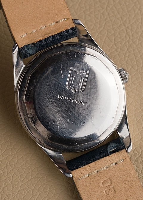 WhatsApp Image 2026-09-28 at 05.15.45 (2) 1955 Universal Genève Polerouter Ref. 20217-3 'Bumper' with Silver dial