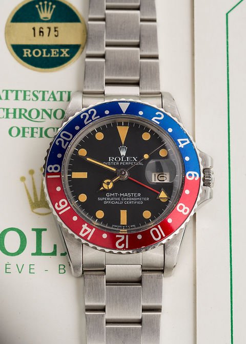 Rolex GMT-Master Ref. 1675 Rolex GMT-Master Ref. 1675