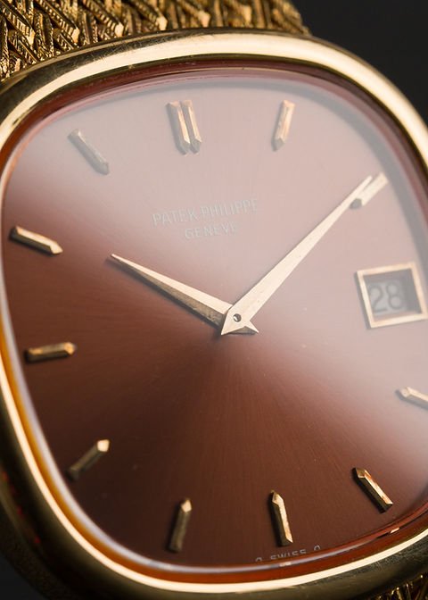 1979 Patek Philippe Ellipse Ref. 3604/2J 'Golden Circle' with Burgundy dial