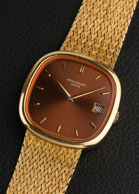 1979 Patek Philippe Ellipse Ref. 3604/2J 'Golden Circle' with Burgundy dial