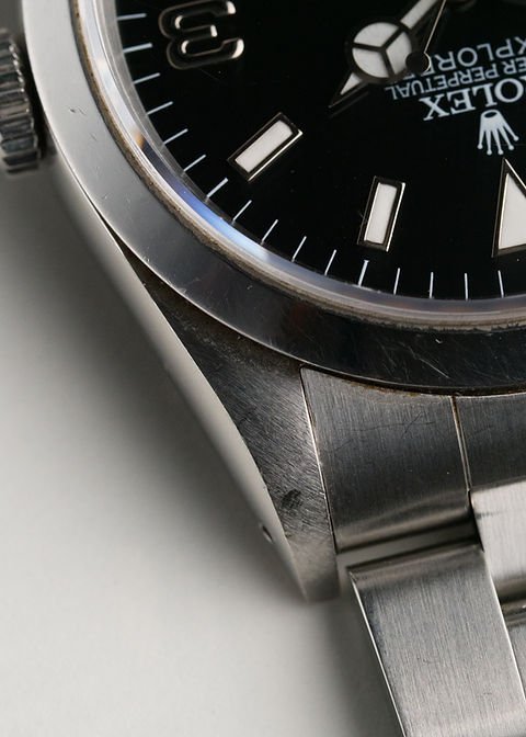 1990 Rolex Explorer Ref. 14270 'Blackout' Unpolished Case Back Sticker w/ Papers