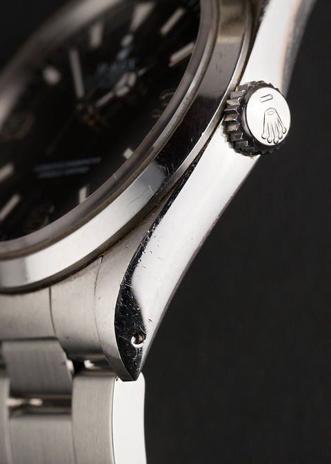 1990 Rolex Explorer Ref. 14270 'Blackout' Unpolished Case Back Sticker w/ Papers