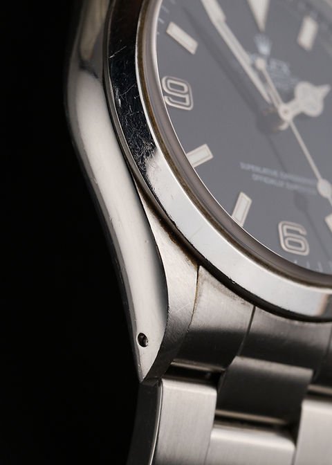 1990 Rolex Explorer Ref. 14270 'Blackout' Unpolished Case Back Sticker w/ Papers