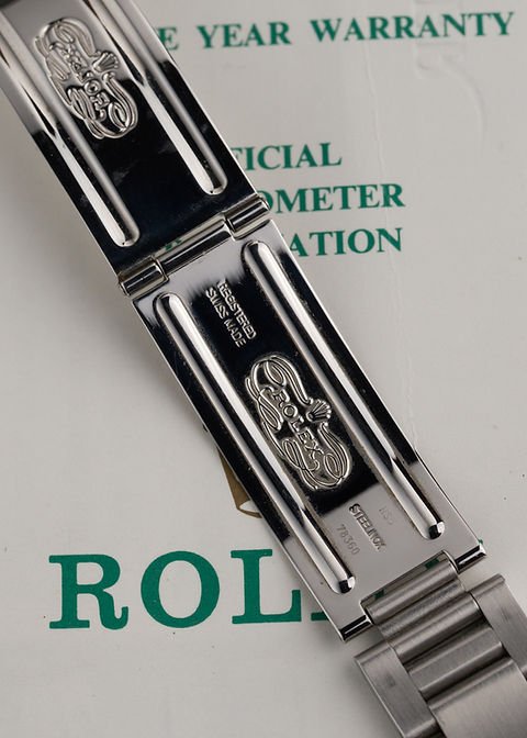 1990 Rolex Explorer Ref. 14270 'Blackout' Unpolished Case Back Sticker w/ Papers