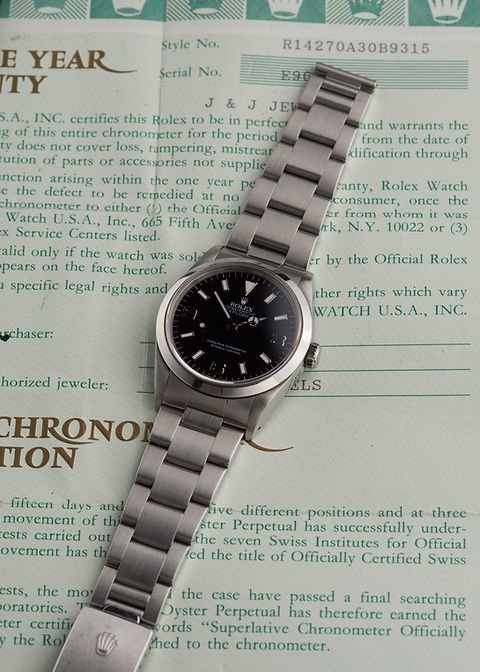 1990 Rolex Explorer