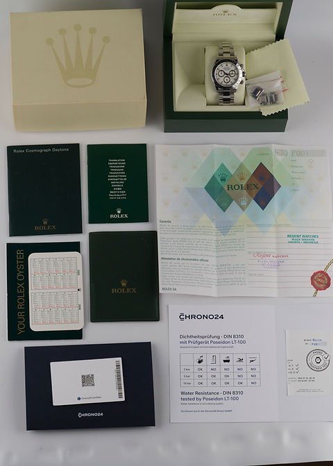 WhatsApp Image 2026-09-29 at 07.12.43 2003 Rolex Daytona Ref. 116520 'Panna' dial 'Thin Hands' with Box and Papers