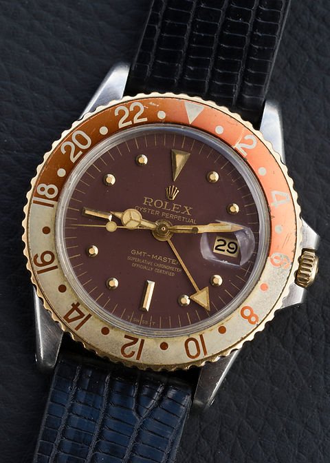 WhatsApp Image 2026-09-29 at 07.24.44 (1) 1973 Rolex GMT-Master Ref. 1675 'Root Beer' with MK2 matte brown 'Nipple' dial