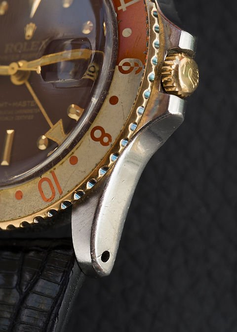 WhatsApp Image 2026-09-29 at 07.24.45 (3) 1973 Rolex GMT-Master Ref. 1675 'Root Beer' with MK2 matte brown 'Nipple' dial