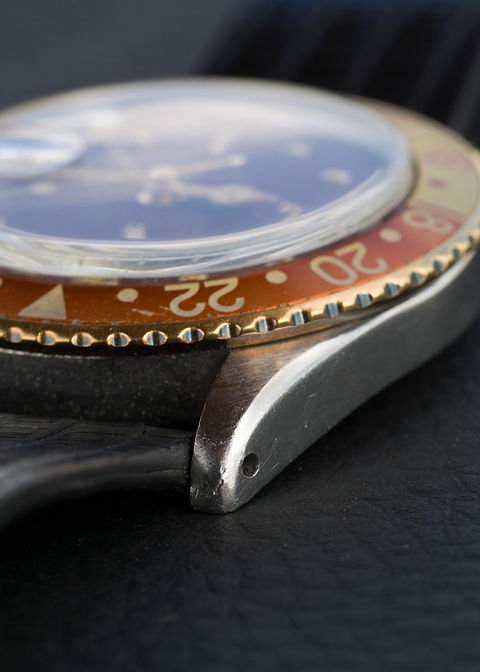 WhatsApp Image 2026-09-29 at 07.24.46 1973 Rolex GMT-Master Ref. 1675 'Root Beer' with MK2 matte brown 'Nipple' dial
