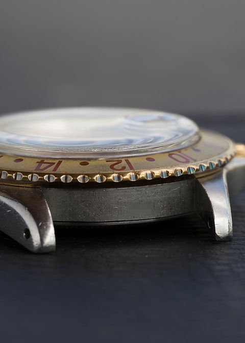 WhatsApp Image 2026-09-29 at 07.25.10 1973 Rolex GMT-Master Ref. 1675 'Root Beer' with MK2 matte brown 'Nipple' dial