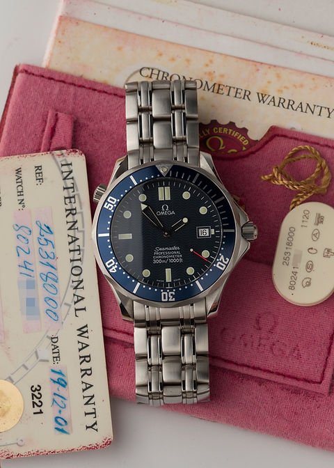 2001 Omega Seamaster Professional Ref. 2531.80.00 'Bond' with Papers