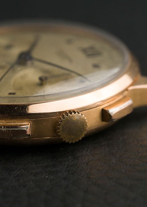 1940s Universal Geneve 'Compax' Ref. 12545 in 18K Rose Gold