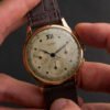 1940s Universal Geneve 'Compax' Ref. 12545 in 18K Rose Gold