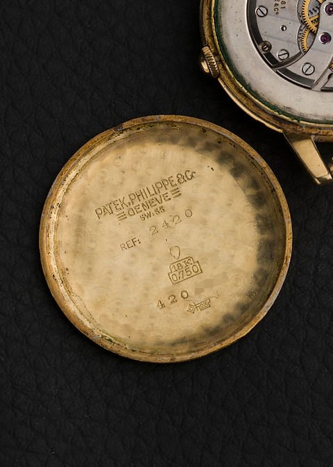 WhatsApp Image 2026-09-29 at 08.12.18 (2) 1940s Patek Philippe Calatrava Ref. 2420 'Claw Lugs' in 18K Yellow Gold