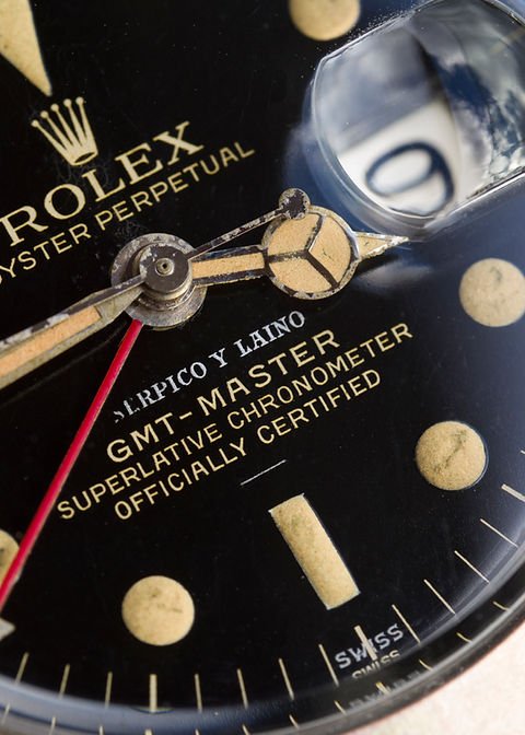 WhatsApp Image 2026-09-29 at 22.49.38 (1) 1963 Rolex GMT-Master 1675 'PCG' Gilt ‘Serpico Y Laino’ Double-Swiss 'Underline'