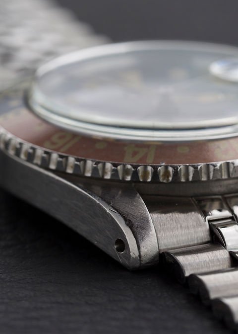 WhatsApp Image 2026-09-29 at 22.49.39 (1) 1963 Rolex GMT-Master 1675 'PCG' Gilt ‘Serpico Y Laino’ Double-Swiss 'Underline'