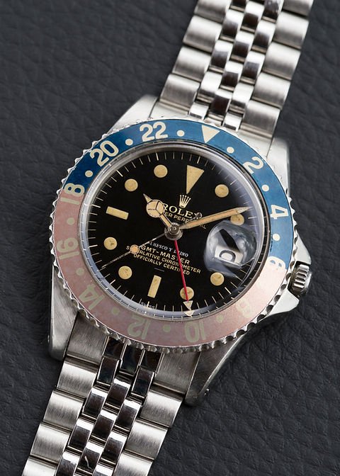 WhatsApp Image 2026-09-29 at 22.49.39 (3) 1963 Rolex GMT-Master 1675 'PCG' Gilt ‘Serpico Y Laino’ Double-Swiss 'Underline'