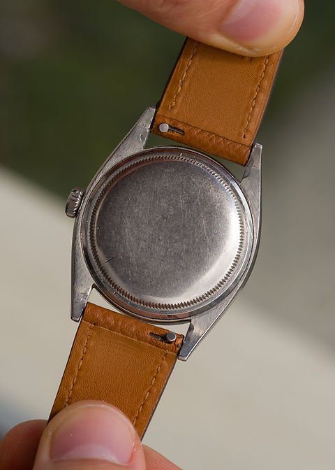 WhatsApp Image 2026-09-30 at 00.05.32 (2) 1959 Rolex Datejust Ref. 6605 cream tropical 'Roulette' dial with 'Salazar Mark'