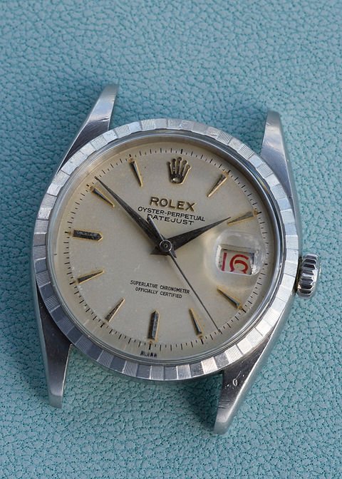 WhatsApp Image 2026-09-30 at 00.05.32 (3) 1959 Rolex Datejust Ref. 6605 cream tropical 'Roulette' dial with 'Salazar Mark'