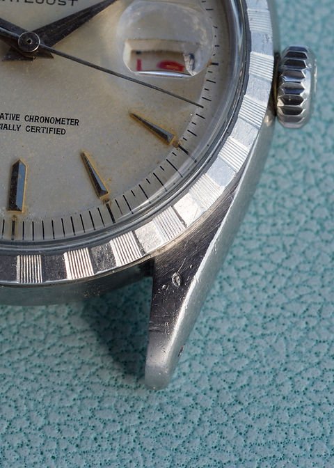 WhatsApp Image 2026-09-30 at 00.05.33 1959 Rolex Datejust Ref. 6605 cream tropical 'Roulette' dial with 'Salazar Mark'