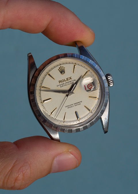 WhatsApp Image 2026-09-30 at 00.05.36 1959 Rolex Datejust Ref. 6605 cream tropical 'Roulette' dial with 'Salazar Mark'