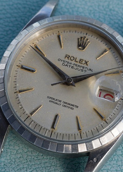 WhatsApp Image 2026-09-30 at 00.05.37 1959 Rolex Datejust Ref. 6605 cream tropical 'Roulette' dial with 'Salazar Mark'