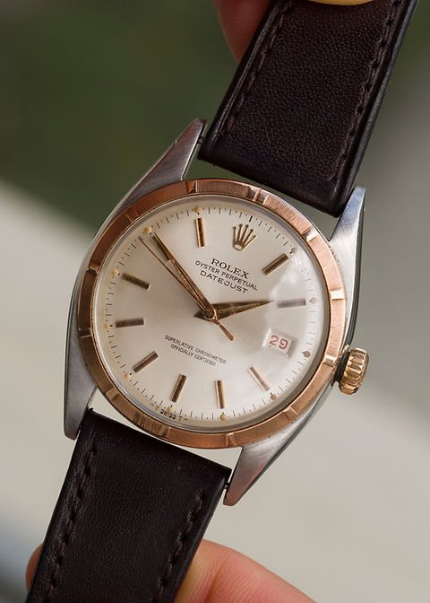 WhatsApp Image 2026-09-30 at 00.23.45 1953 Rolex Datejust Ref. 6105 ‘Roulette’ in Steel and 18K Rose Gold