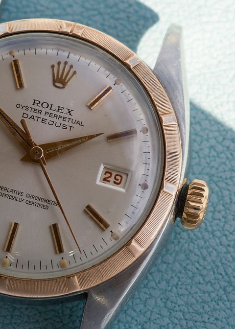 WhatsApp Image 2026-09-30 at 00.23.46 (1) 1953 Rolex Datejust Ref. 6105 ‘Roulette’ in Steel and 18K Rose Gold