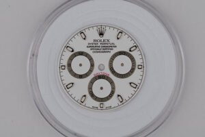 white dial