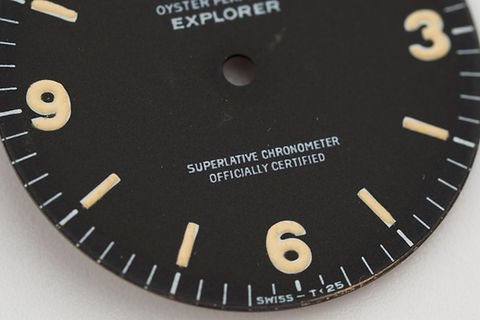 Rolex Explorer Ref. 1016 MK1 Fat Font 'Frog Foot' matte dial