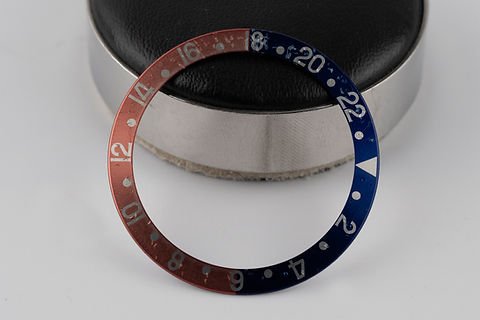 faded 'Pepsi' bezel insert Rolex for GMT-Master faded 'Pepsi' bezel insert Rolex for GMT-Master