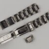 folded links stainless steel bracelet for Rolex Oyster
