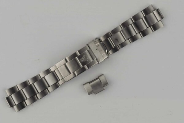 folded links stainless steel bracelet for Rolex Oyster