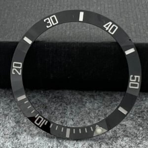BLACK CERAMIC INSERT with BLUE LUME PEARL for SUBMARINER