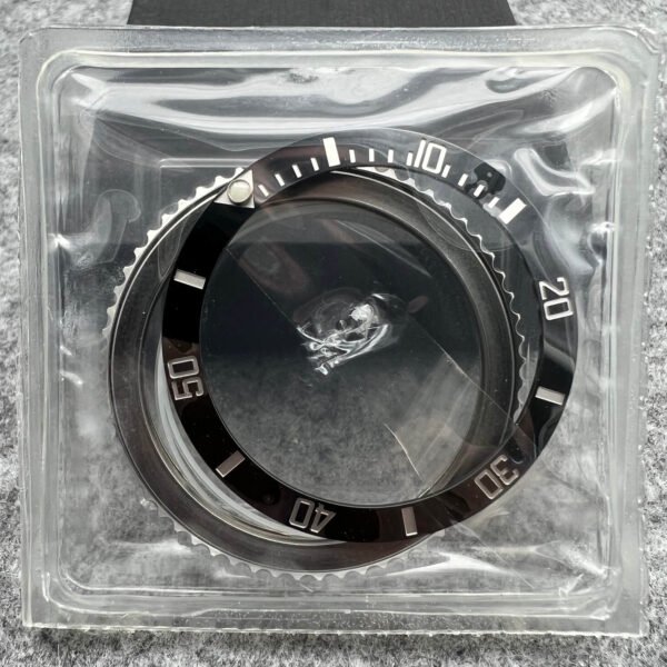 NOS COMPLETE BEZEL and BLACK CERAMIC INSERT