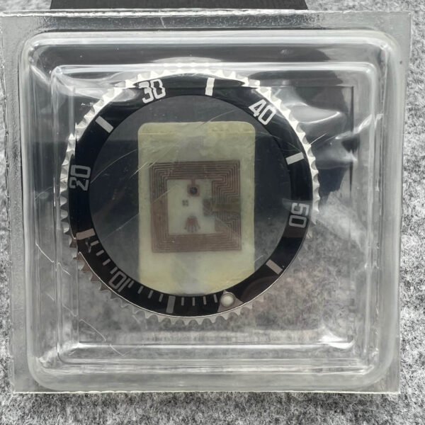 COMPLETE BEZEL ASSEMBLY GREEN LUMI PEARL NOS